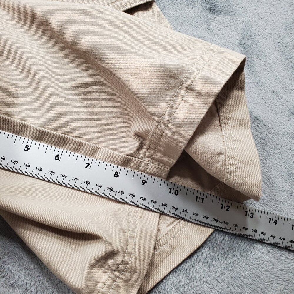 Columbia Omni-Shade Sun Protection Chino Shorts Khaki Cargo 6 Pockets Men Sz 32 - Picture 13 of 13